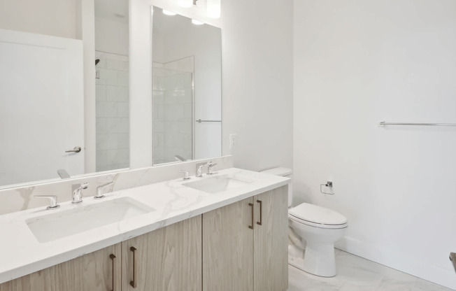 Bathroom with Double Vanity