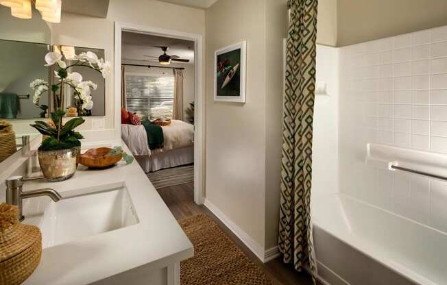 Seacrest Bathroom Bathrooms Complete with Quartz Countertops