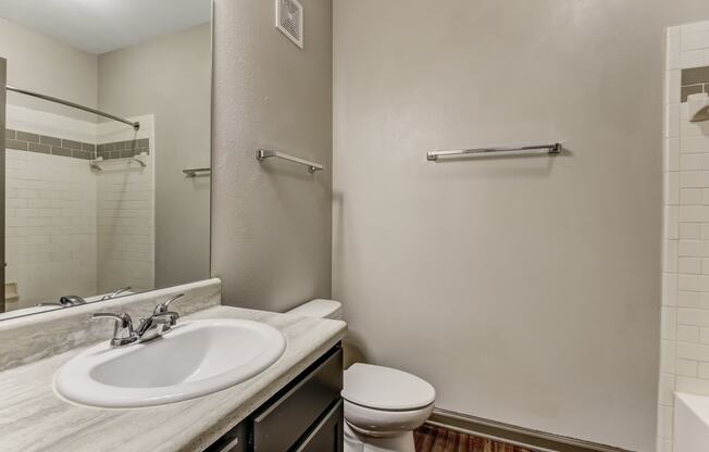 Bathroom with Modern Finishes