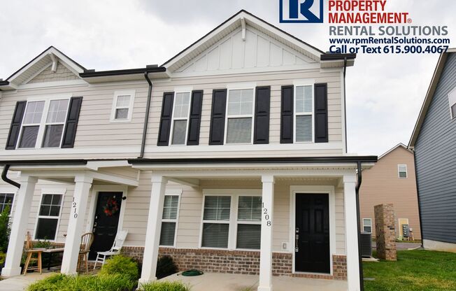3 story 3 bd townhome!! Attached garage and tons of upgrades! Water, washer/dryer, landscaping and trash service included!