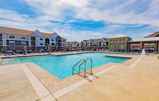 Sparkling Pool at Parkside Grand Apartments in Pensacola, FL