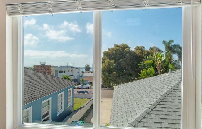 BRAND NEW REMODEL, GARAGE , Light, bright and airy!  Roof Deck,  Bay and Ocean View