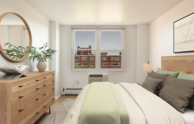 Bedroom with Hard Surface Flooring