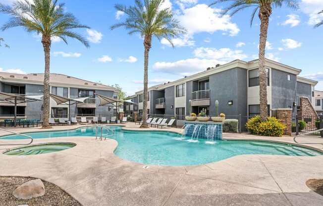 Pool and Spa at Element Deer Valley in Phoenix, AZ