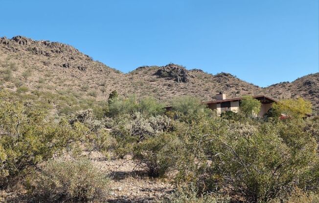 Beautiful and Incredibly rare, in-town property with elevated views, excess land & Phoenix Mountain Preserve!