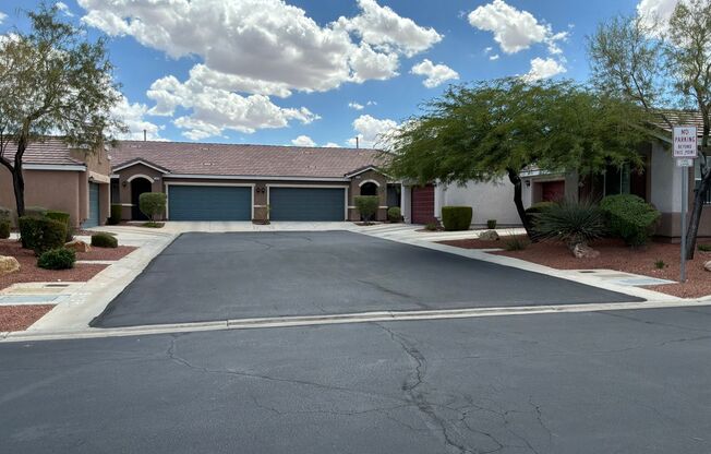 Single story Townhouse 2 bedrooms 2 bathrooms 2 car attached garage located in a gated subdivision