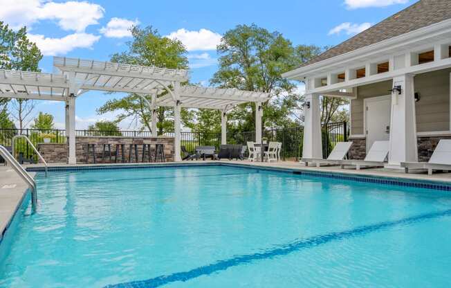 Sparkling Outdoor Pool