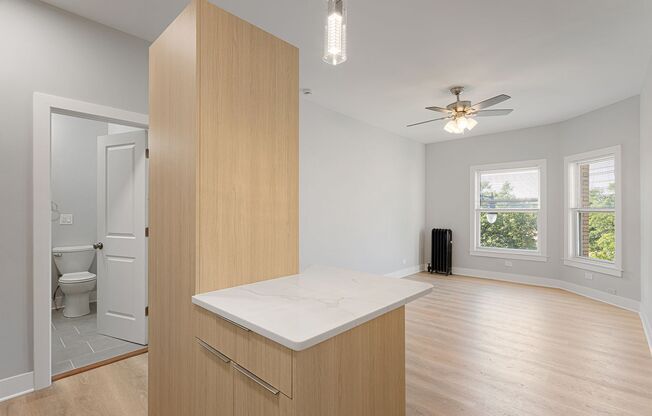 Studio, 1 bath, 268 sqft, $1,450, Unit 105