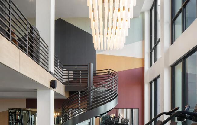 Two levels of fitness with cardio, free weights, and statement design—energized mornings start at Modera Rio Salado.