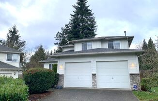 Beautiful 3-Bedroom Kirkland Home with Office, Private Backyard & 2-Car Garage