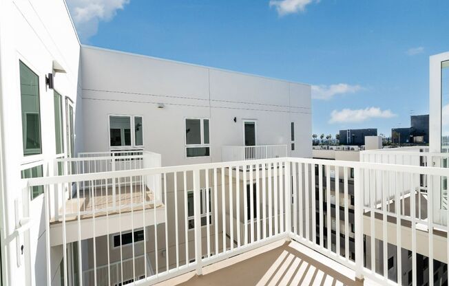 Balcony at Fedora Bliss LLC, California