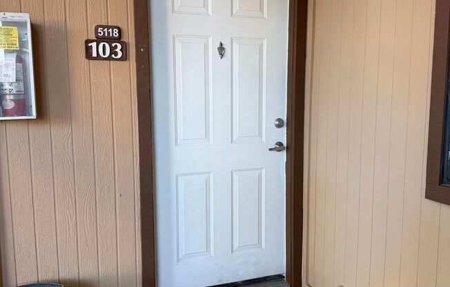 Beautiful one bedroom first floor condo!