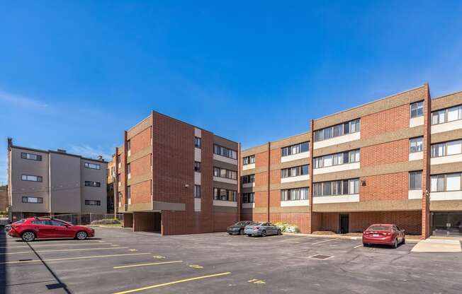 Rear Entrance and Parking Bates Hill Apartments Pittsburgh, Pennsylvania