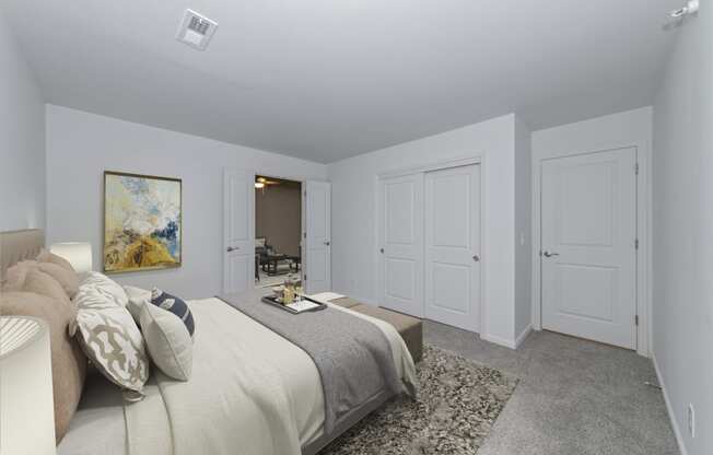 Bedroom With Closet at Ivy Hills Living Spaces, Cincinnati, 45244