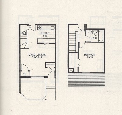 1 bed, 1 bath, $2,375, Unit 106