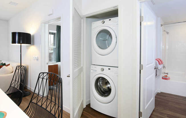 In-Home Washer and Dryer