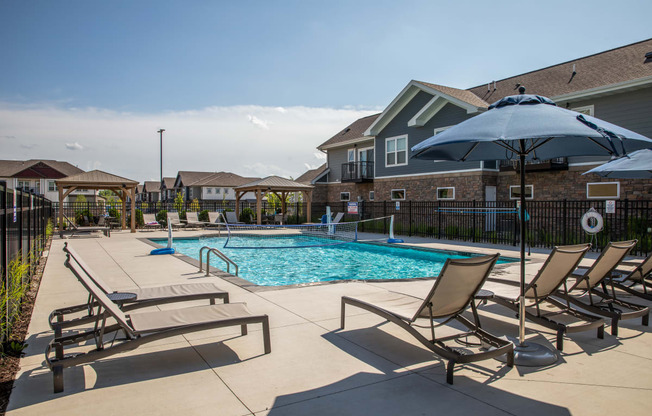 our apartments offer a swimming pool