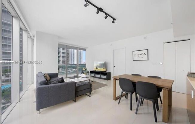 2 beds, 2 baths, 1,327 sqft, $5,100, Unit 495 Brickell Ave # 1610