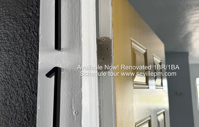 REMODELED & Move-In Ready E. Oakland 1BR/1BA
