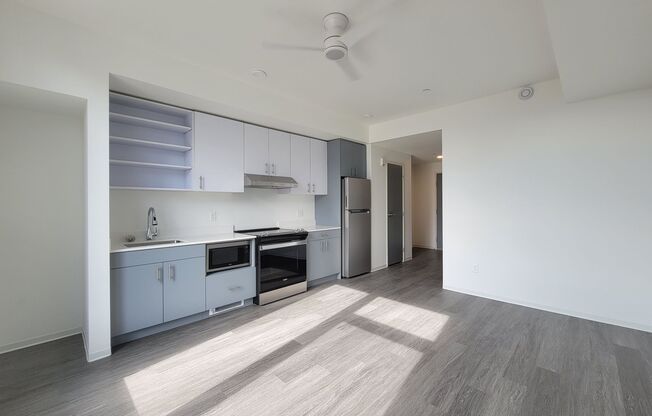 Studio, 1 bath, 323 sqft, $1,465, Unit 118