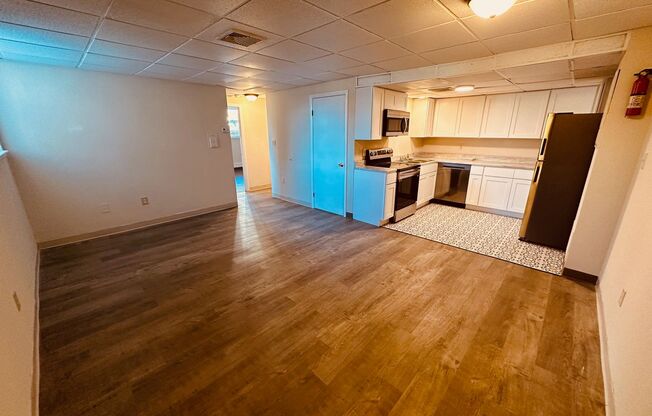 Central School Apartments, Two Bedroom One Bath, Great Location