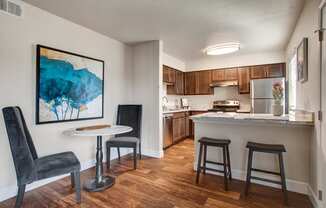Indigo Apartments Dining Room