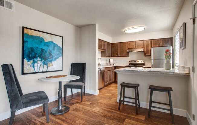 Indigo Apartments Dining Room