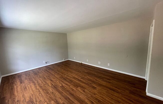 3 bedroom 1.5 bath house available!   Large yard!
