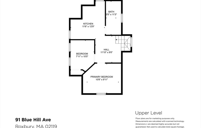 2 beds, 1 bath, 600 sqft, $2,250, Unit 3