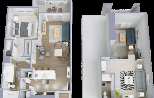 1 bed, 1 bath, 712 sqft, $1,820, Unit 434