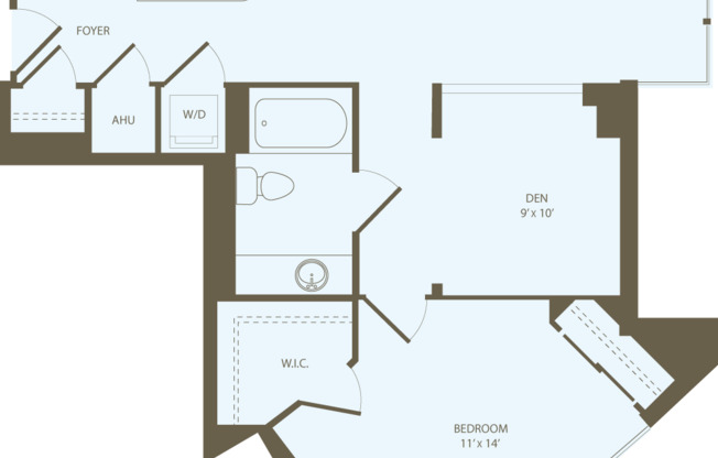 1 bed, 1 bath, 877 sqft, $2,594, Unit 0229