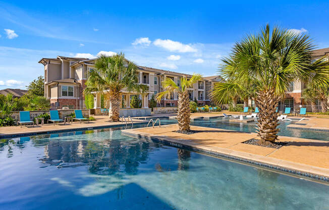 Pool at Bridge at Southpark Meadows, Austin