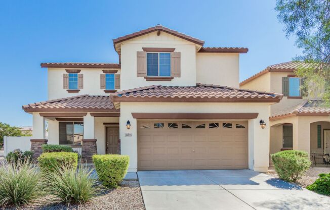 Spacious 4 bedroom home with full bath and bedroom downstairs