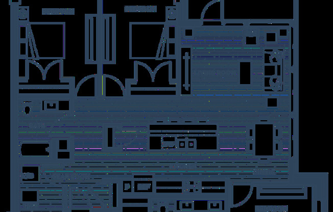 3 beds, 2 baths, 1,460 sqft, $2,750, Unit 2101