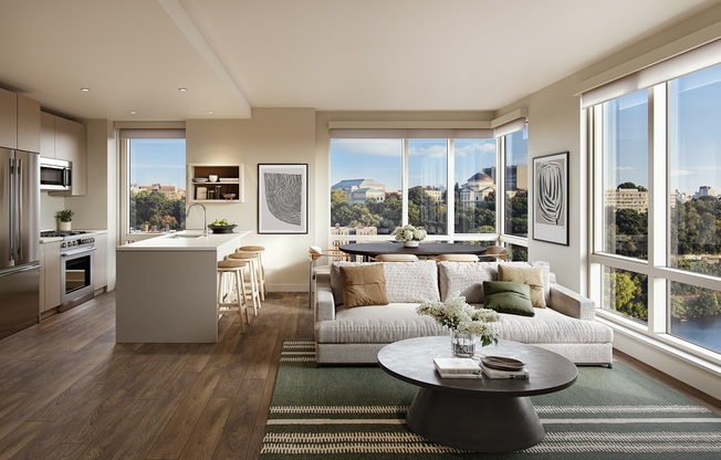 1 bed, 1 bath, $3,450, Unit 215E