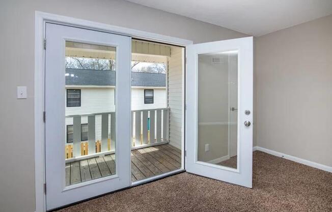 Balcony View at Cleo Apartments, Athens, Alabama