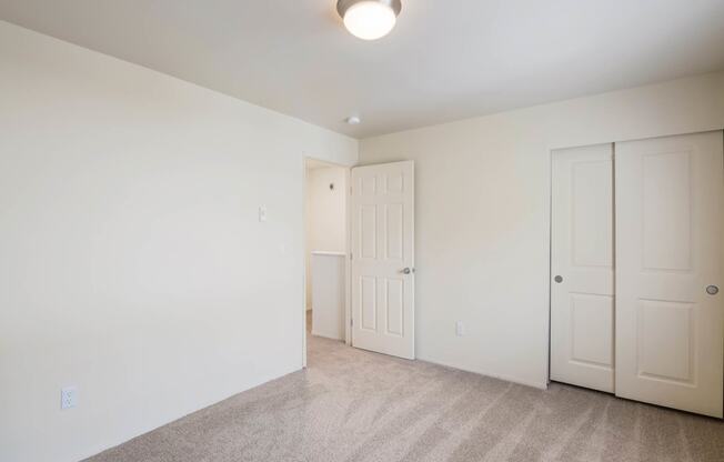 Bedrooms with Large Closets at Glen at North Creek, Washington, 98208