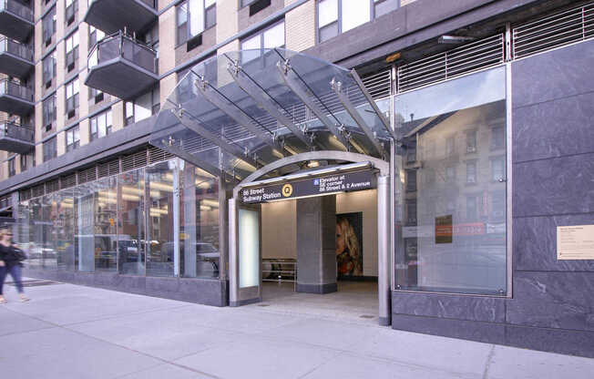 Transportation is a breeze with the 86th Street Subway Station located in the building.