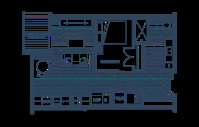 Studio, 1 bath, 605 sqft, $1,375, Unit 1410