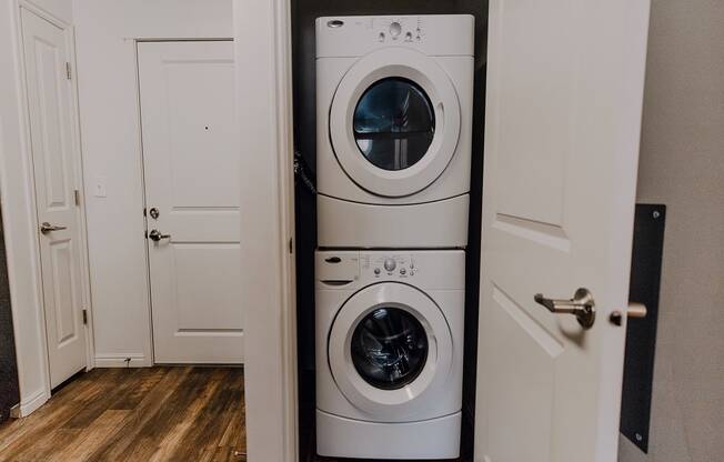 In Unit Washer and Dryer at Providence Place Apartments, Utah