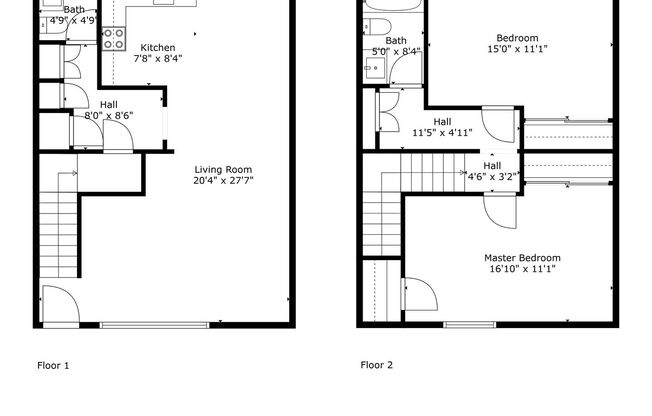 2 beds, 2 baths, 1,123 sqft, $3,095, Unit 104