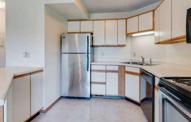 Unrenovated Unit Kitchen