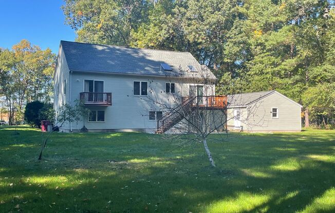 Beautifully situated  4/5 bedroom, 2 bath Single Family home in Tyngsborough, MA