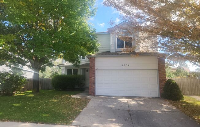 Large Briargate home with 4 bedrooms, 3 baths, 2 car garage!