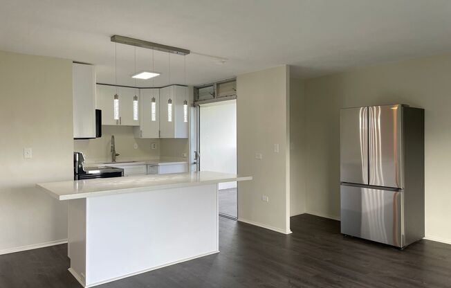 Beautifully and Completely Renovated End Unit w/Treetop, Downtown Views.