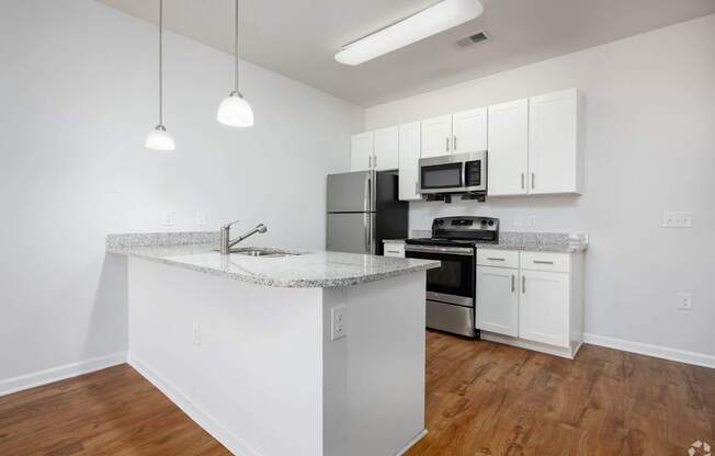 One Bedroom Kitchen