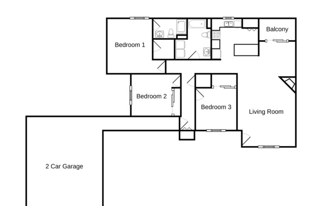 3 beds, 2 baths, 1,667 sqft, $1,605, Unit RT 5816