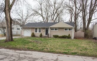 3-bedroom, 1-bathroom home located in the heart of Kansas City, MO $1350.00!