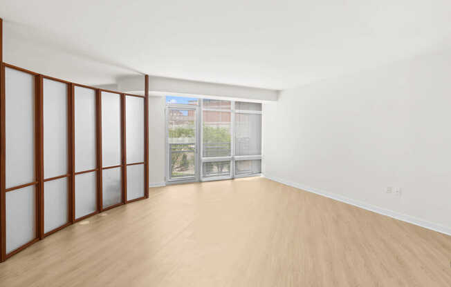 Living Room with Hard Surface Flooring