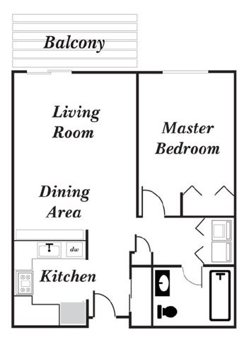 1 bed, 1 bath, 700 sqft, $1,750